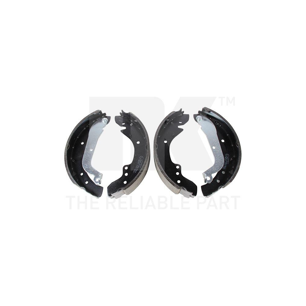 Bremsbackensatz NK 2799577 f&uuml;r NISSAN OPEL RENAULT VAUXHALL, Hinterachse