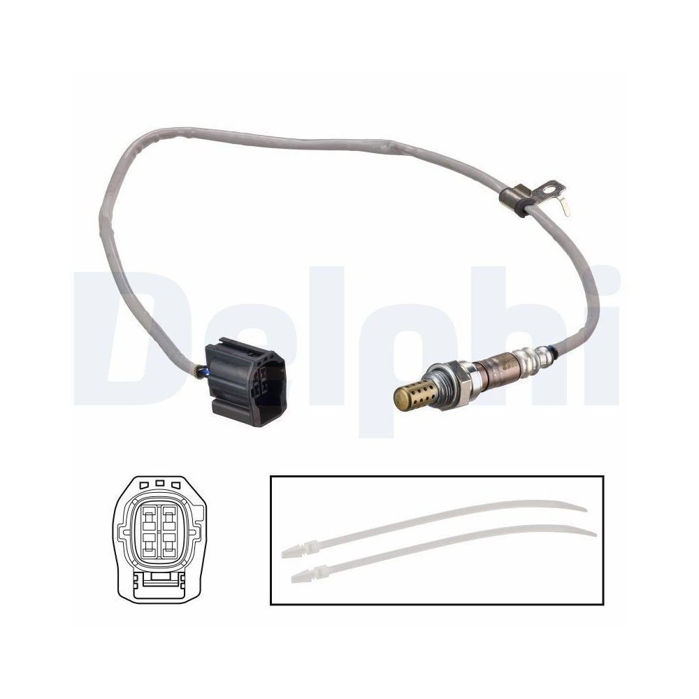 DELPHI ES21260-12B1 Lambdasonde f&uuml;r MAZDA, nach Katalysator