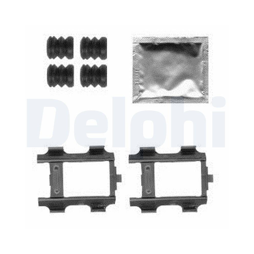 DELPHI LX0575 Zubeh&ouml;rsatz, Scheibenbremsbelag f&uuml;r MERCEDES-BENZ, Vorderachse