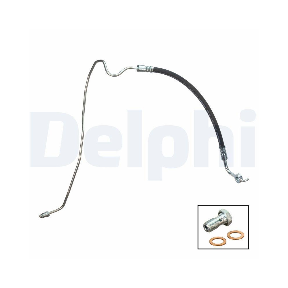 DELPHI LH7426 Bremsschlauch f&uuml;r CITRO&Euml;N PEUGEOT, Hinterachse rechts, au&szlig;en