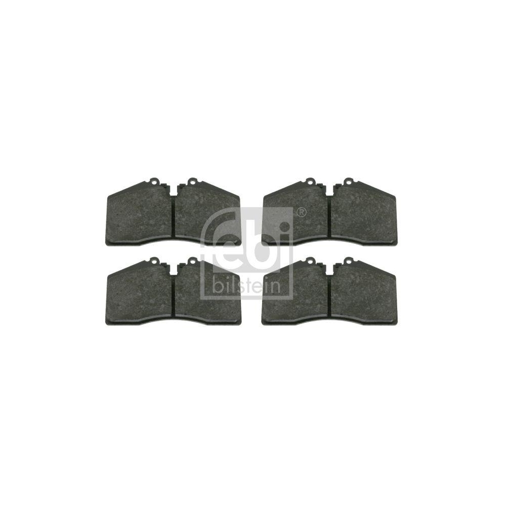 FEBI BILSTEIN Bremsbelagsatz, Scheibenbremse 16518 f&uuml;r PORSCHE, Hinterachse