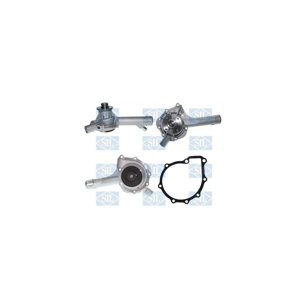 Wasserpumpe, Motork&uuml;hlung Saleri SIL PA715 f&uuml;r MERCEDES-BENZ SSANGYONG DAEWOO