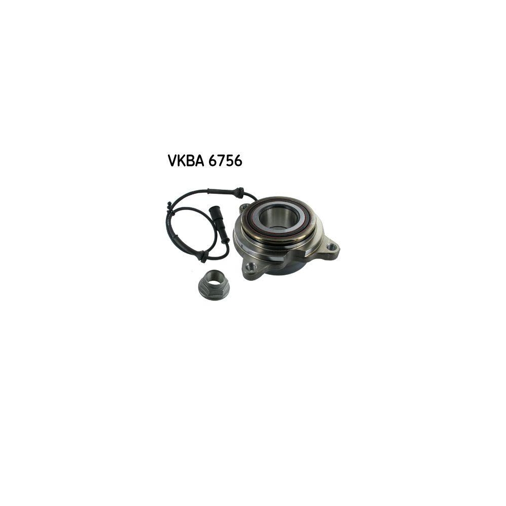 Radlagersatz SKF VKBA 6756 f&uuml;r LAND ROVER, Hinterachse