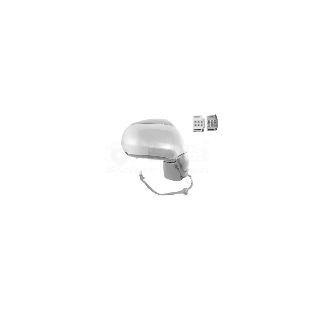 Außenspiegel VAN WEZEL 0928808 * HAGUS * für CITROËN/PEUGEOT, rechts