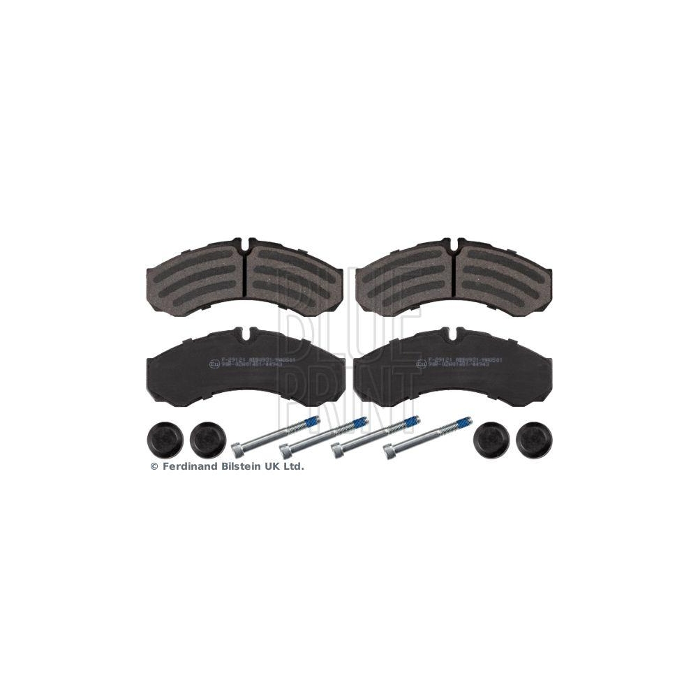 Bremsbelagsatz, Scheibenbremse BLUE PRINT ADN142153 f&uuml;r IVECO NISSAN RENAULT