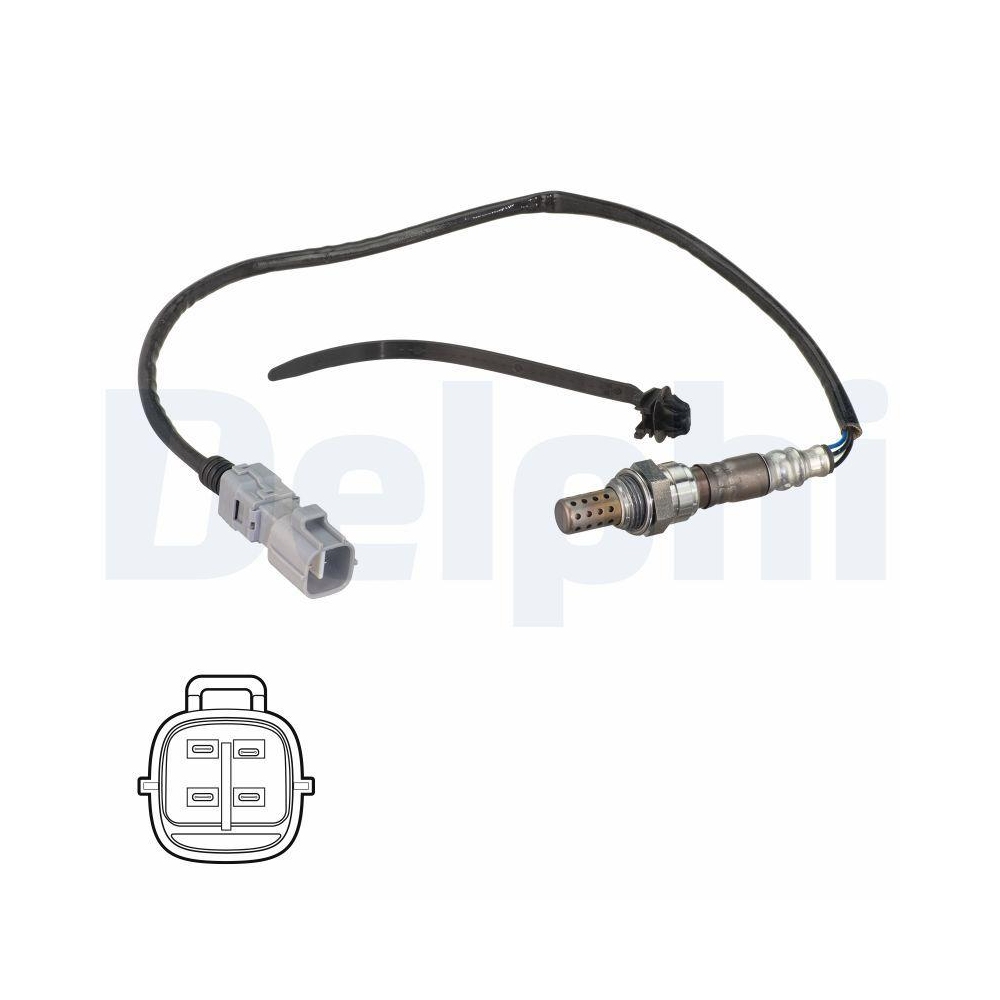 DELPHI ES21261-12B1 Lambdasonde f&uuml;r TOYOTA, nach Katalysator