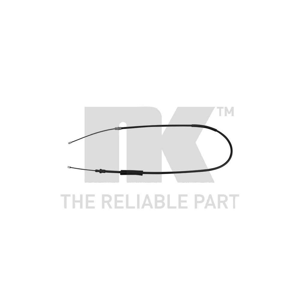 Seilzug, Feststellbremse NK 909929 f&uuml;r CITRO&Euml;N PEUGEOT, hinten rechts, rechts