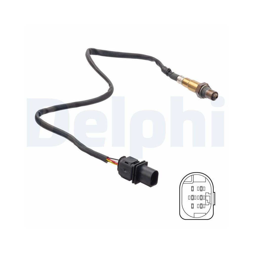 DELPHI ES21263-12B1 Lambdasonde f&uuml;r BMW, nach Katalysator, vor Katalysator