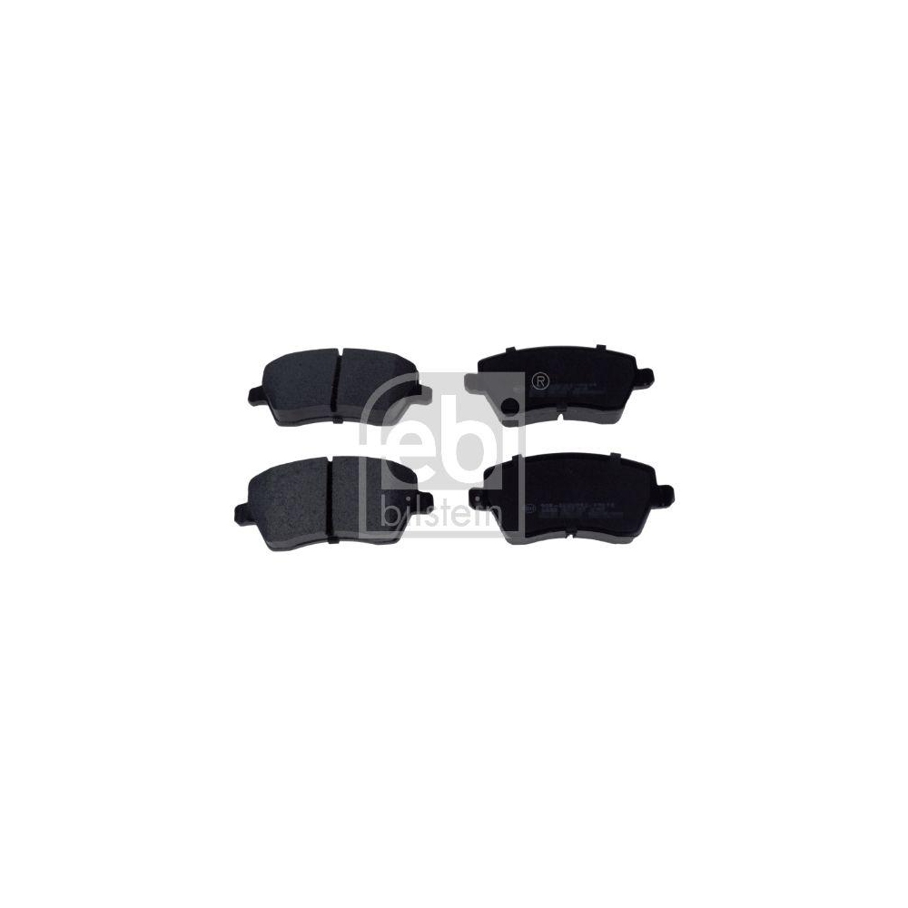 FEBI BILSTEIN Bremsbelagsatz, Scheibenbremse 16523 f&uuml;r MERCEDES-BENZ NISSAN
