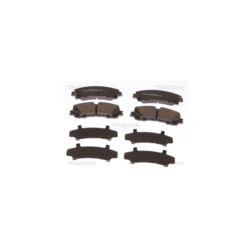 Bremsbelagsatz, Scheibenbremse TRISCAN 8110 14066 f&uuml;r NISSAN RENAULT INFINITI
