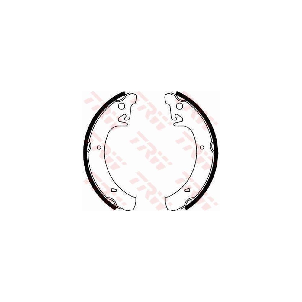 Bremsbackensatz TRW GS8210 f&uuml;r LADA, Hinterachse