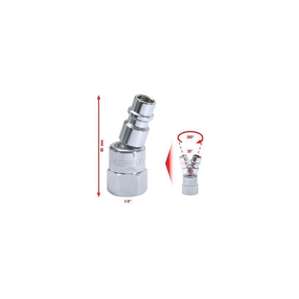 Verbindungs-/Verteilerst&uuml;ck, Drucklufttechnik KS TOOLS 515.3394 f&uuml;r