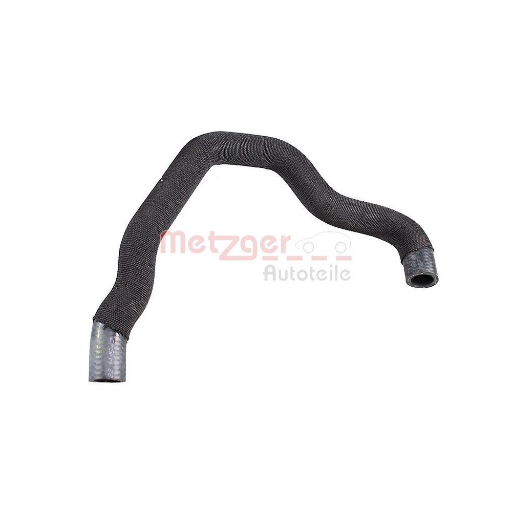 K&uuml;hlerschlauch METZGER 2421668 GREENPARTS f&uuml;r AUDI, rechts oben