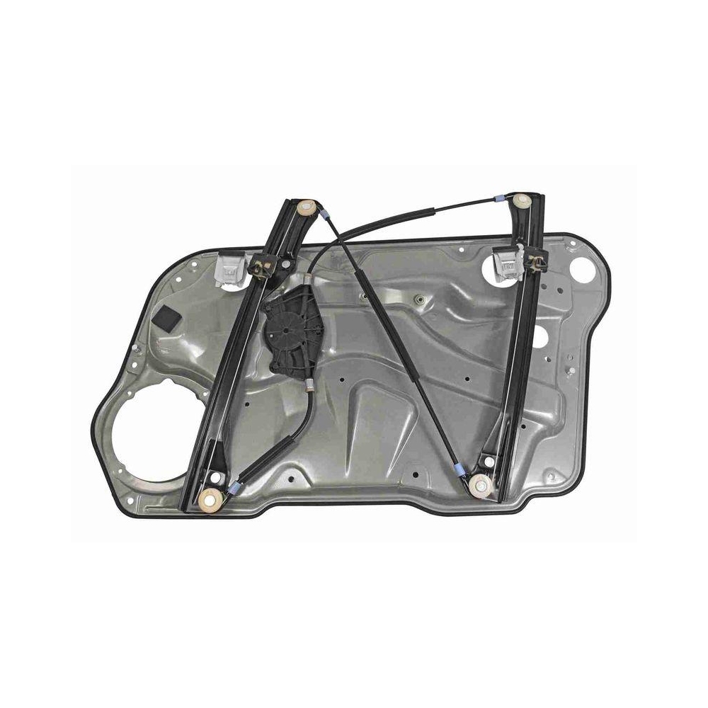 VAICO Fensterheber links und rechts 4-t&uuml;rig, mit Tr&auml;gerplatte vorne V10-6327 + V10-6328 f&uuml;r VW