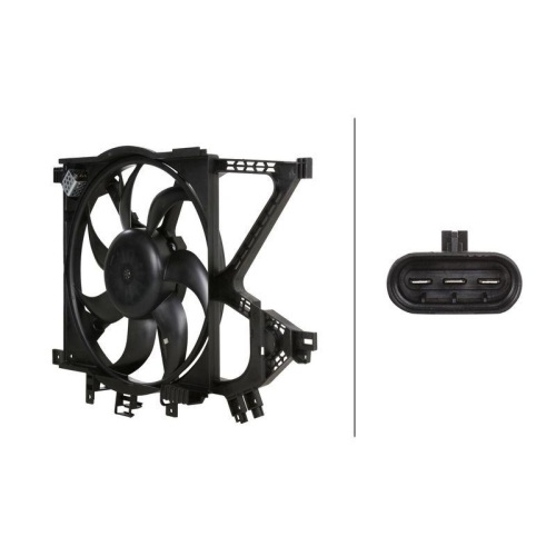 HELLA 8EW 366 421-411 L&uuml;fter, Motork&uuml;hlung f&uuml;r GMC OPEL VAUXHALL