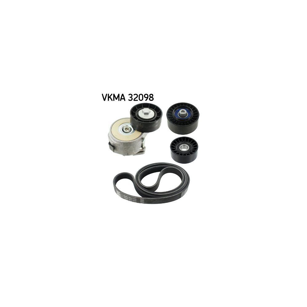 Keilrippenriemensatz SKF VKMA 32098 f&uuml;r ALFA ROMEO AUDI FIAT LANCIA OPEL SAAB