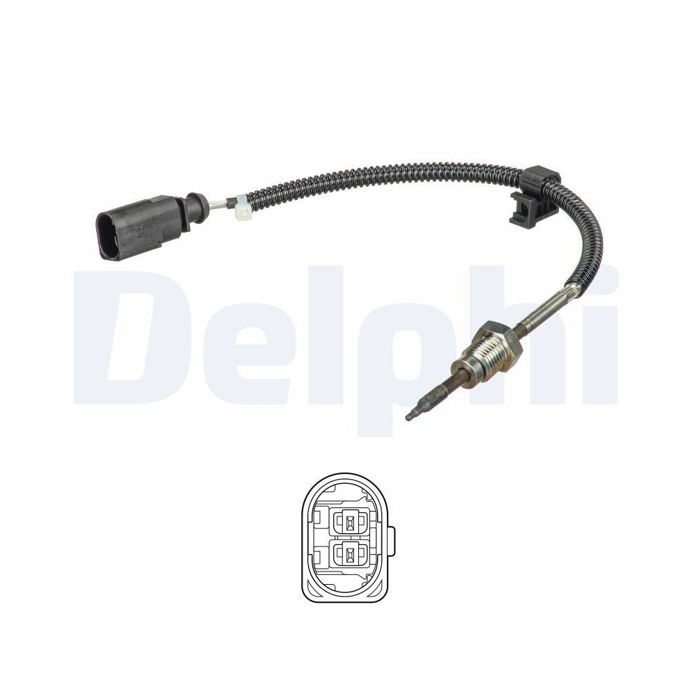 DELPHI TS30258 Sensor, Abgastemperatur f&uuml;r AUDI