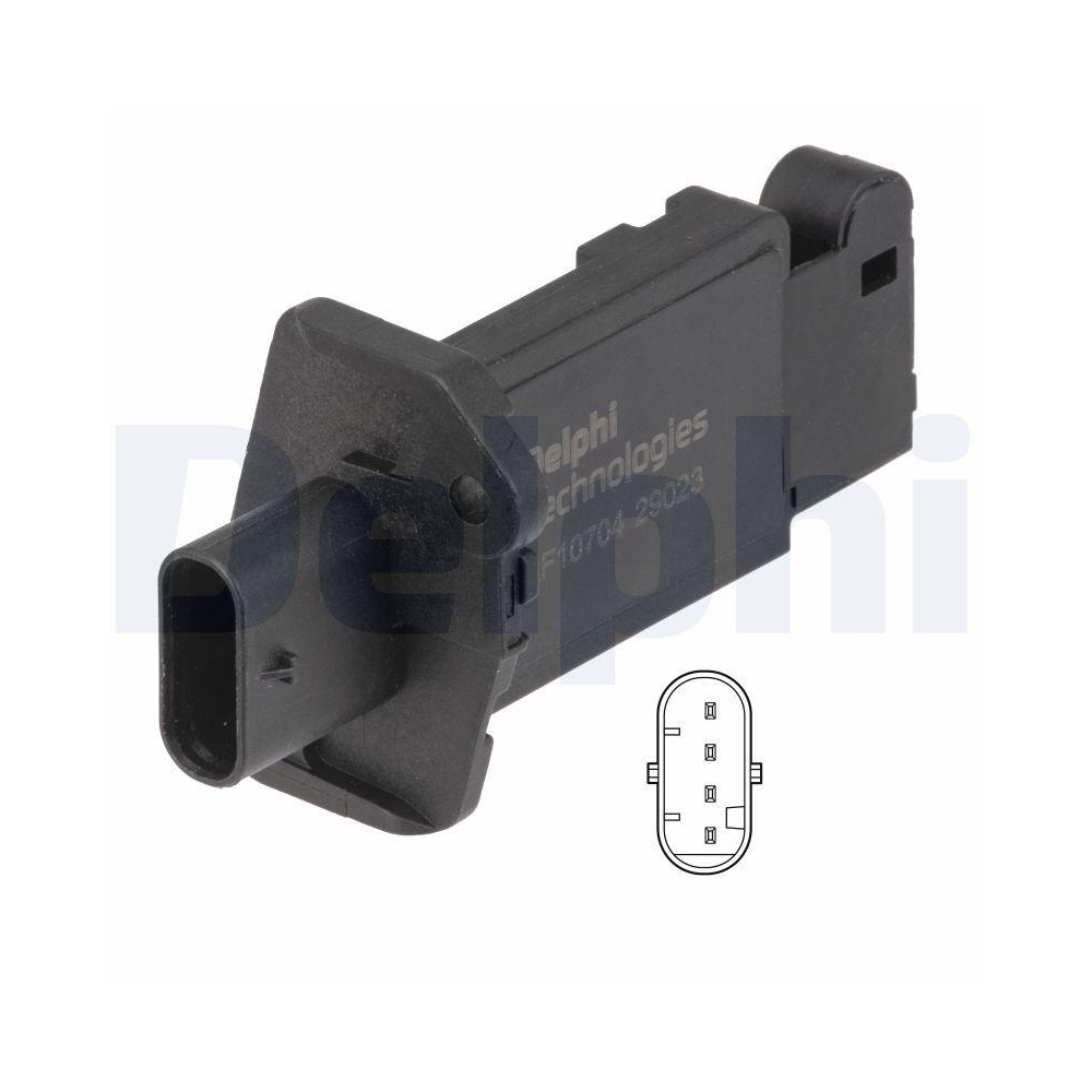 DELPHI AF10704-12B1 Luftmassenmesser f&uuml;r SUZUKI