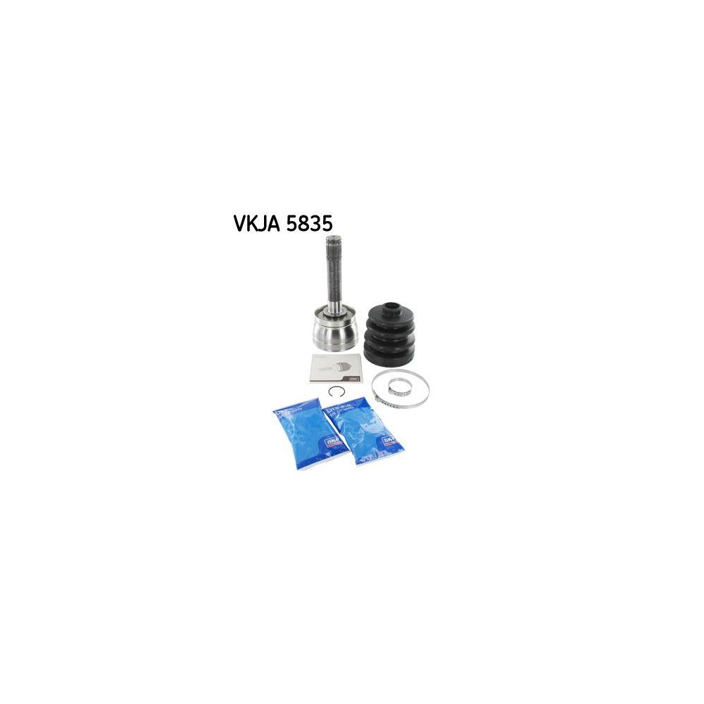 Gelenksatz, Antriebswelle SKF VKJA 5835 für NISSAN, Vorderachse, radseitig