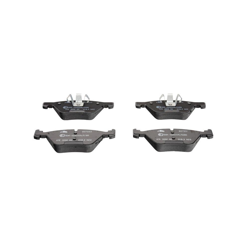 Bremsbelagsatz, Scheibenbremse ATE 13.0460-7223.2 f&uuml;r BMW, Vorderachse