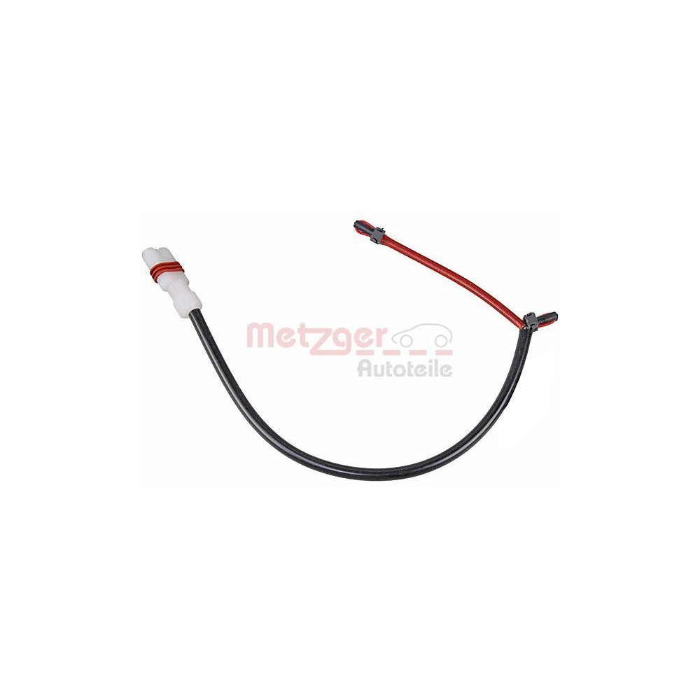 Warnkontakt, Bremsbelagverschlei&szlig; METZGER 1190112 f&uuml;r PORSCHE, Vorderachse links