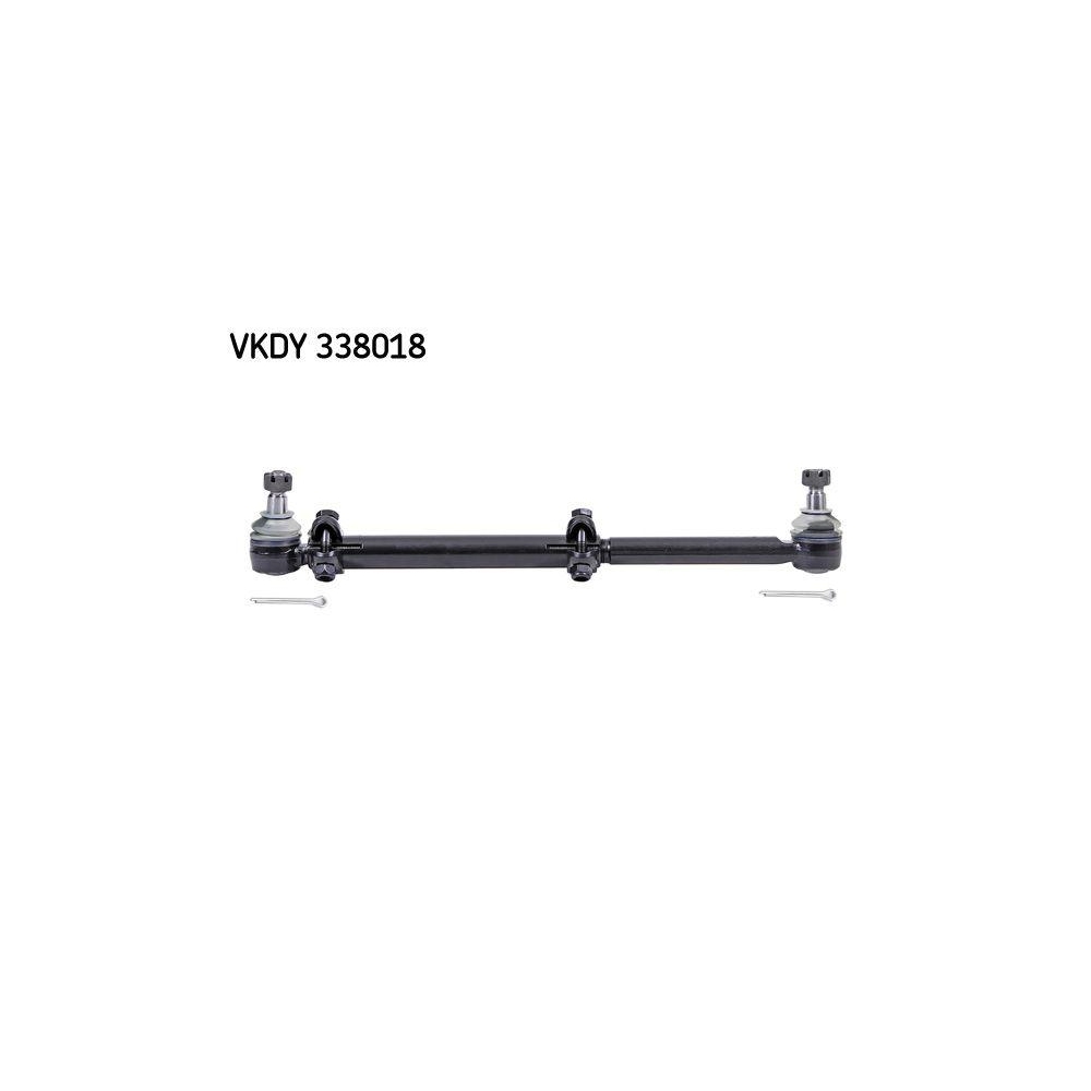 Spurstange SKF VKDY 338018 f&uuml;r MERCEDES-BENZ, Vorderachse, mitte