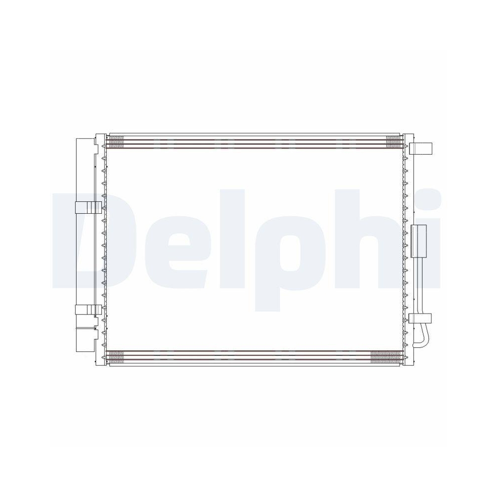 Kondensator, Klimaanlage DELPHI CF20304 für HYUNDAI KIA