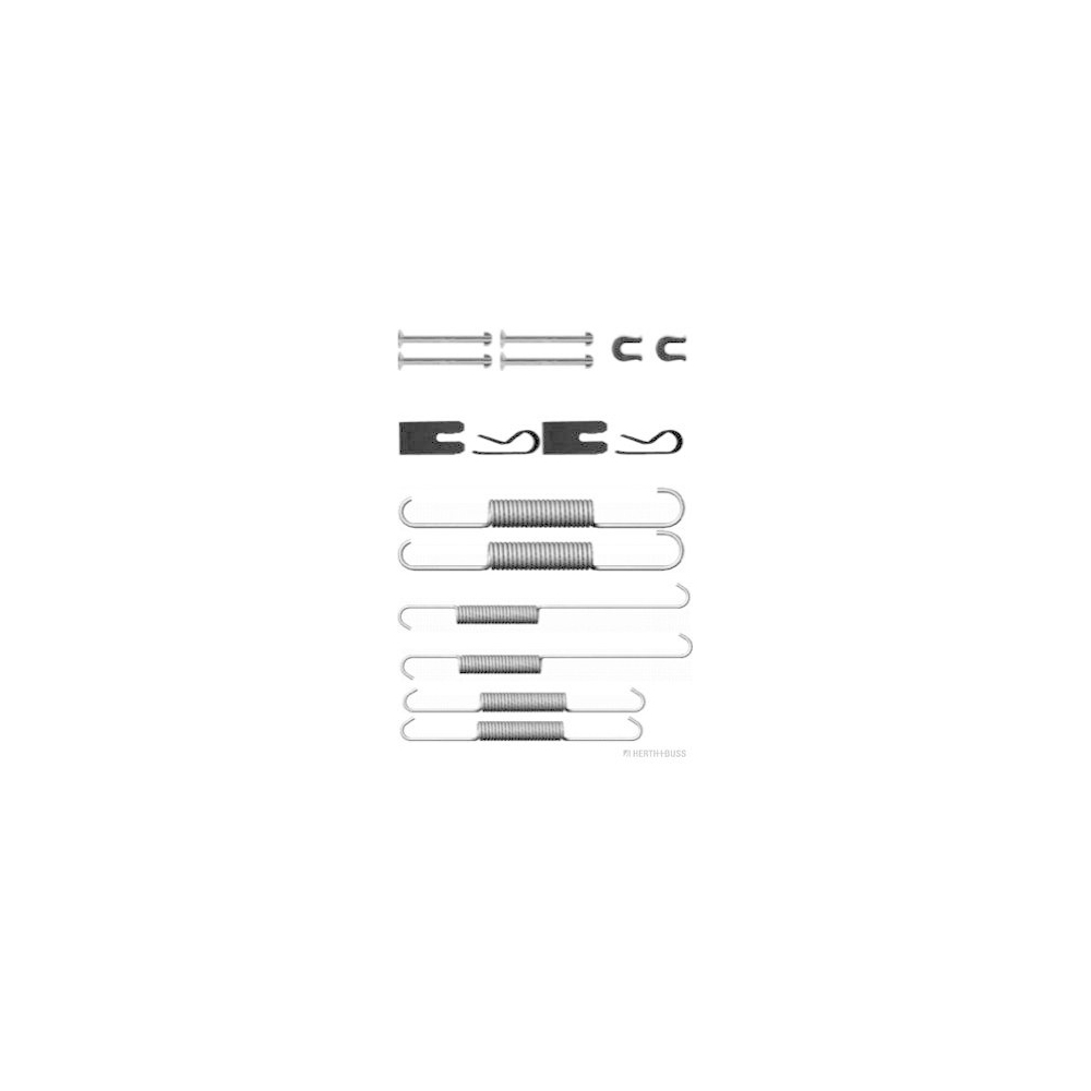 Zubeh&ouml;rsatz, Bremsbacken HERTH+BUSS JAKOPARTS J3562014 f&uuml;r, Hinterachse