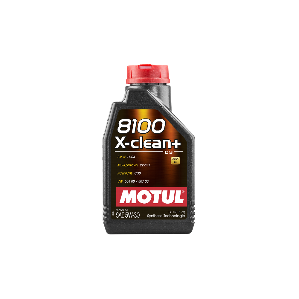 Motoröl MOTUL 109222 8100 X-CLEAN+ 5W-30 für