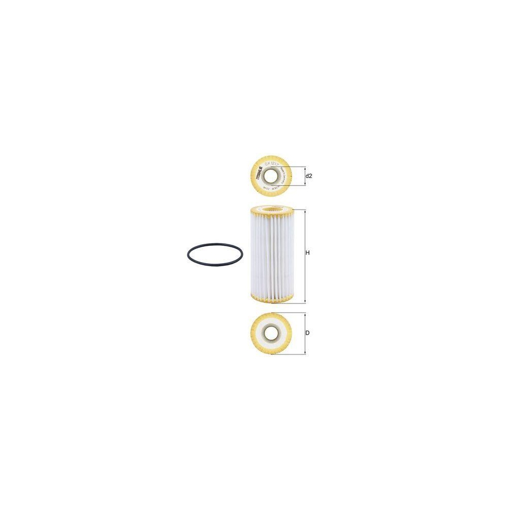 &Ouml;lfilter KNECHT OX 1217D f&uuml;r AUDI PORSCHE SEAT SKODA VW CUPRA
