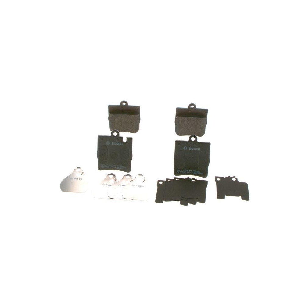 Bremsbelagsatz, Scheibenbremse BOSCH 0 986 494 022 f&uuml;r MERCEDES-BENZ