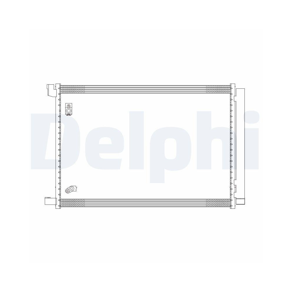 Kondensator, Klimaanlage DELPHI CF20308 für MERCEDES-BENZ
