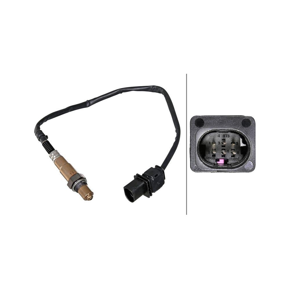 HELLA Lambdasonde 6PA 358 221-251 f&uuml;r FORD LAND ROVER, links, rechts, vorne