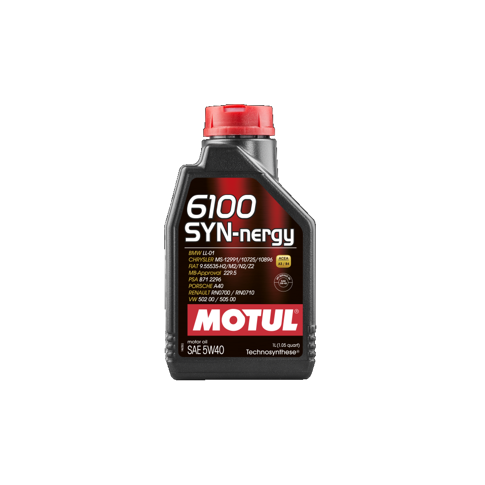 Motoröl MOTUL 107975 6100 SYN-NERGY 5W-40 für