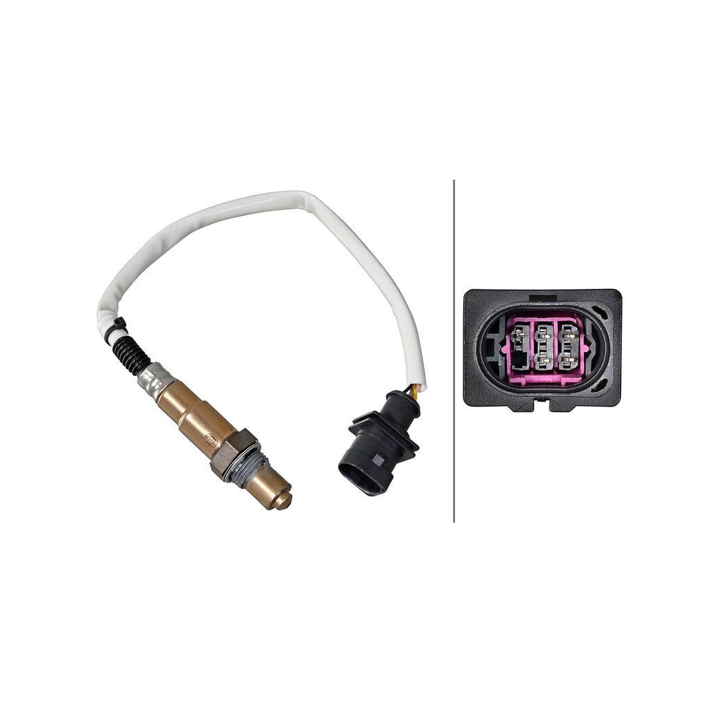 HELLA Lambdasonde 6PA 358 221-261 f&uuml;r FORD JAGUAR LAND ROVER, vor Katalysator