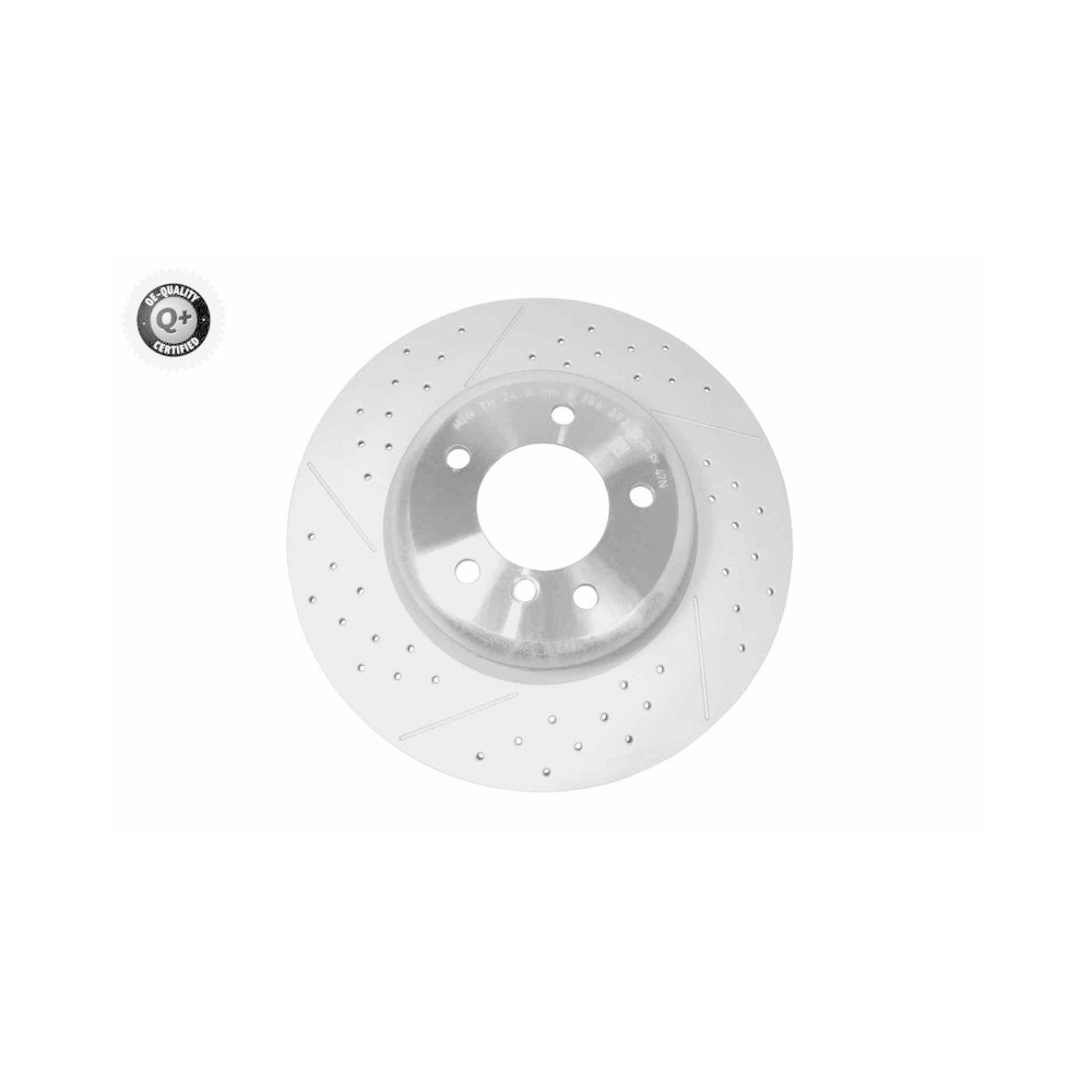 VAICO V20-80099 2 St&uuml;ck Bremsscheiben Q+, Erstausr&uuml;sterqualit&auml;t f&uuml;r BMW, Vorderachse