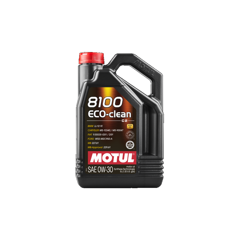 Motoröl MOTUL 109672 8100 ECO-CLEAN 0W-30 für