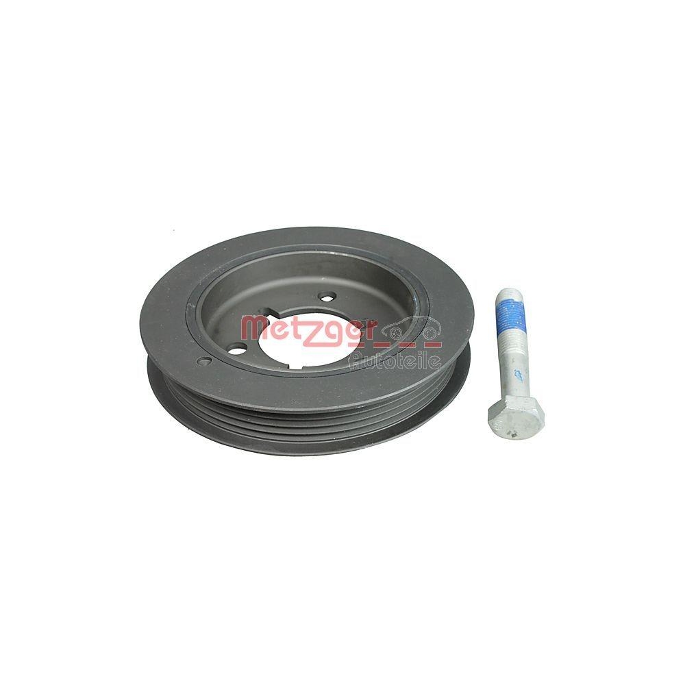 Riemenscheibe, Kurbelwelle METZGER 6400011 KIT + f&uuml;r CITRO&Euml;N PEUGEOT