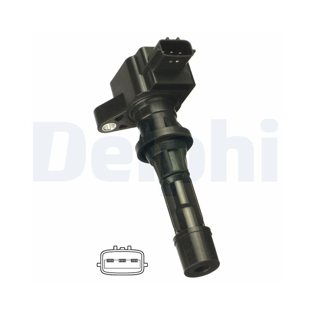 DELPHI GN10499-12B1 Z&uuml;ndspule f&uuml;r MAZDA