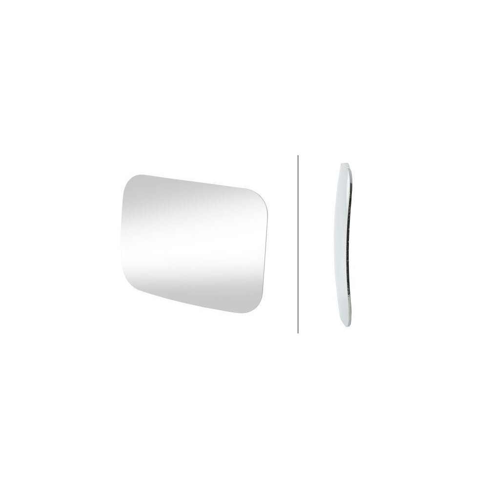 HELLA Spiegelglas 9EY 561 814-001 f&uuml;r AUW&Auml;RTER MAN MERCEDES-BENZ VW NEOPLAN