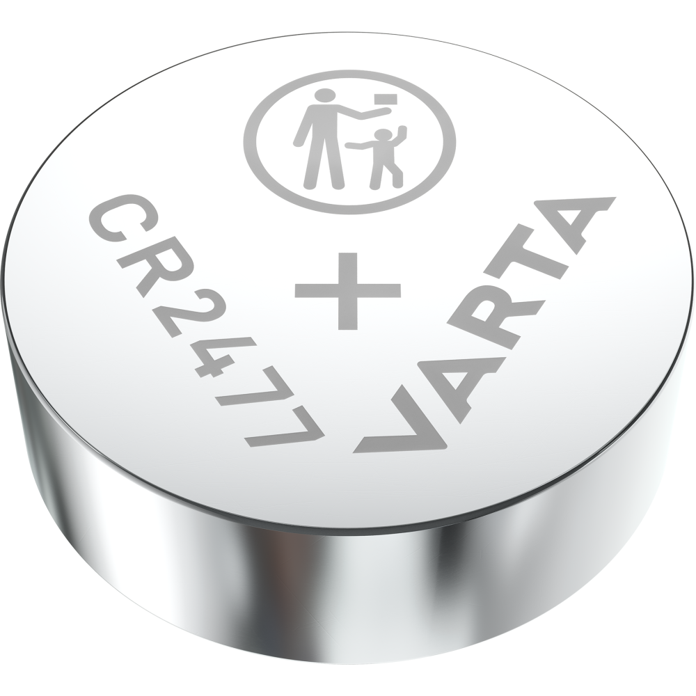 VARTA LITHIUM Coin CR2477 Spezialbatterie Batterie Blister 1 Knopfzelle