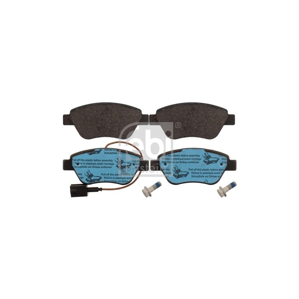 Bremsbelagsatz, Scheibenbremse FEBI BILSTEIN 116055 f&uuml;r ALFA ROMEO CITRO&Euml;N FIAT