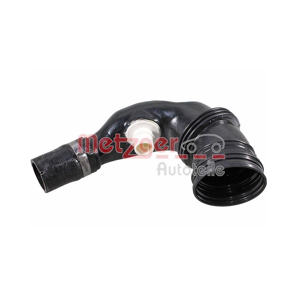Saugrohr, Luftversorgung METZGER 2401056 f&uuml;r ALFA ROMEO FIAT, Luftmassenmesser