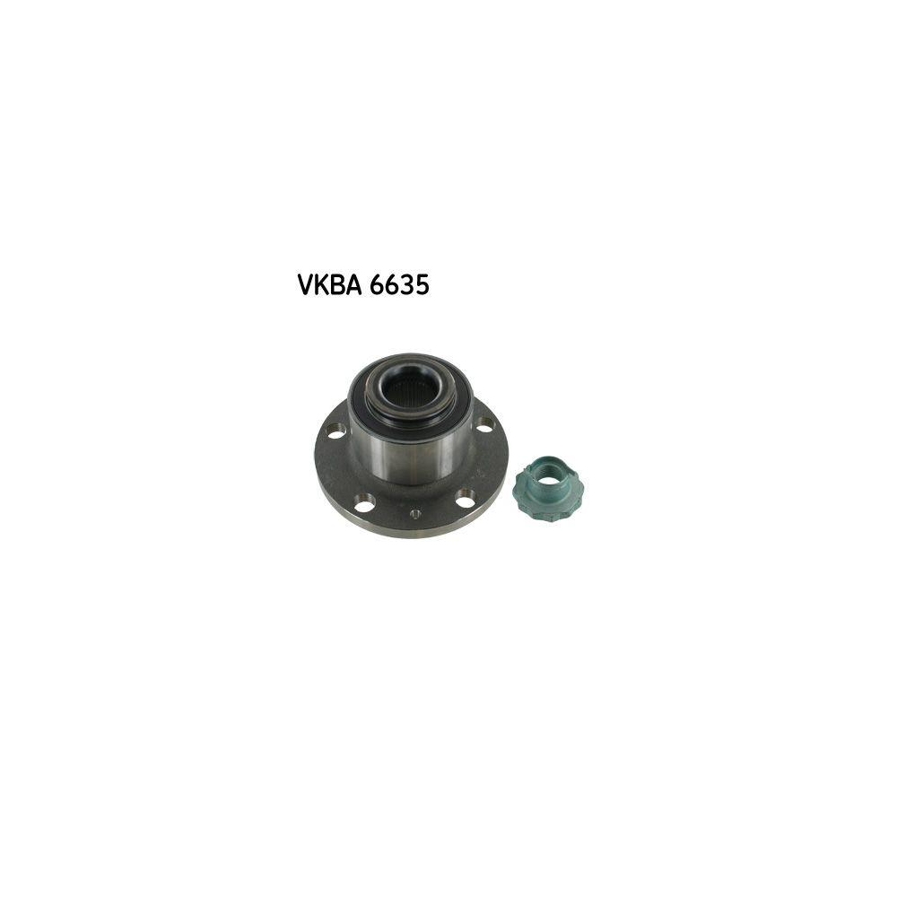 Radlagersatz SKF VKBA 6635 f&uuml;r SKODA, Vorderachse