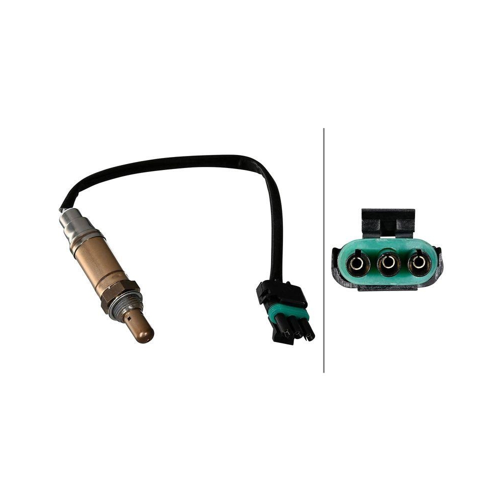 HELLA Lambdasonde 6PA 358 221-291 für CHEVROLET