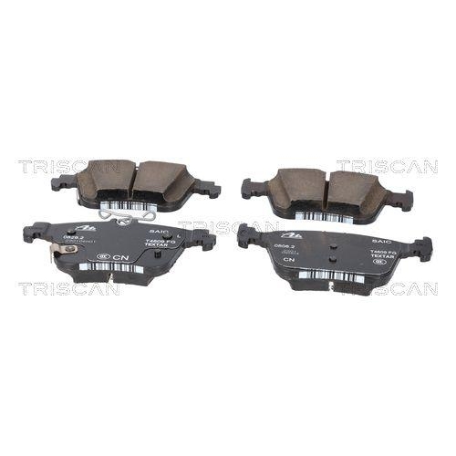 TRISCAN 8110 82006 Bremsbelagsatz, Scheibenbremse f&uuml;r MG SAIC MOTOR, Hinterachse