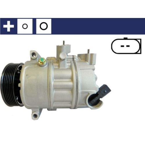 MAHLE ACP 6 000S Kompressor, Klimaanlage BEHR f&uuml;r AUDI SEAT SKODA VW VW (FAW)