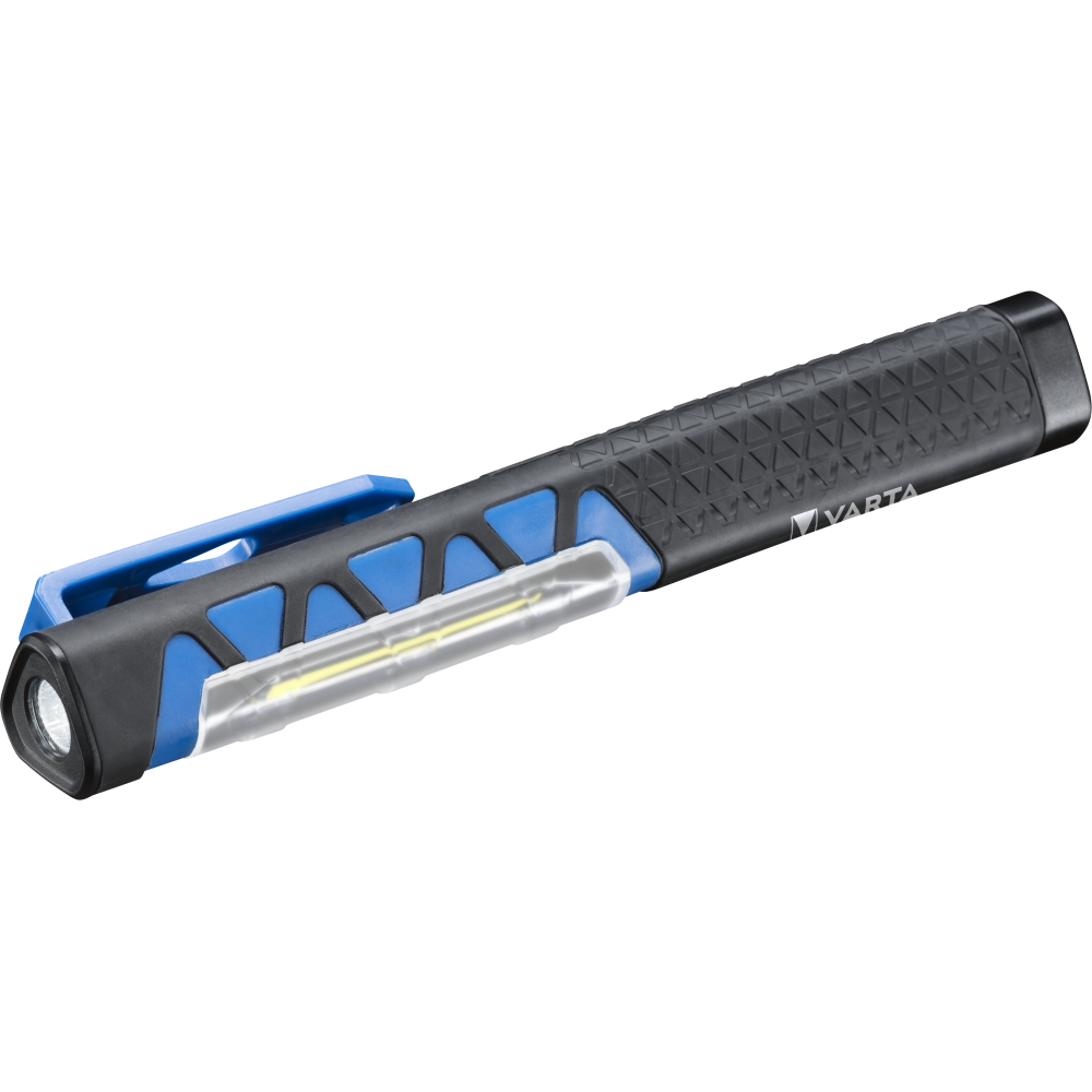 VARTA Work Flex Pocket Light Arbeitsleuchte Taschenlampe mit 3x AAA Batterien
