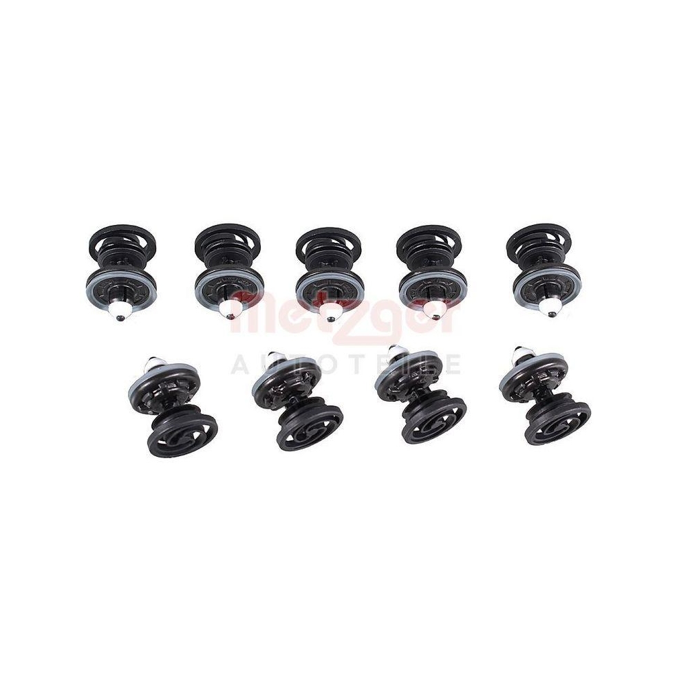 Halteclipsatz, Innenraumverkleidung METZGER 2280088 für, Türverkleidung