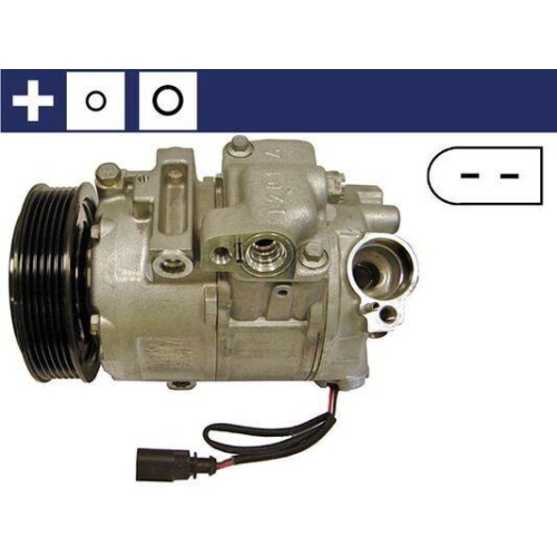MAHLE ACP 18 000S Kompressor, Klimaanlage BEHR f&uuml;r AUDI SEAT SKODA VW VW (SVW)